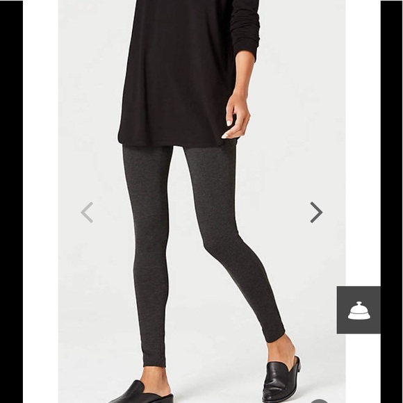 Ponte Leggings Size Large Espresso Nwt 